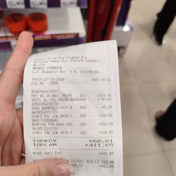 Gratis Etiket Ve Fişte Görünen Fiyat Farkı