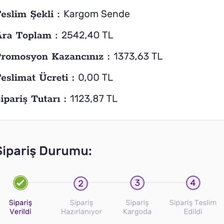 Gratis Ürünlerin Gecikmesinden Kaynaklı Sorun