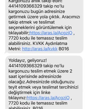 Aras Kargo Teslim Edilmeyen Kargo Ve Mağduriyet