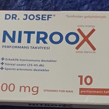 Fest Danışmanlık Ve Depolama Hekimbaşı Ginseng Yerine, Dr. Nitroox&nbsp;Gönderdiniz