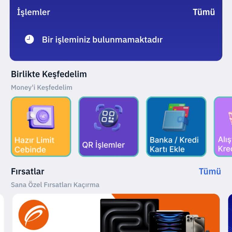 MoneyPay Limit Tanımlaması Yapılmıyor Ve Alışveriş Yapılamıyor