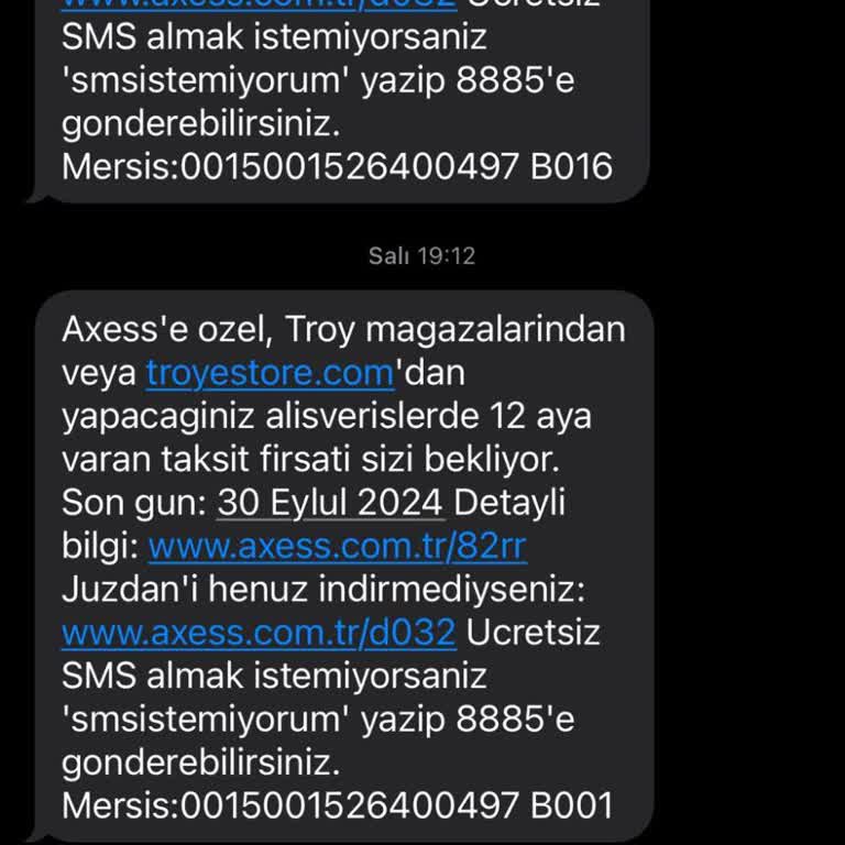 Akbank Ve Troy Arasındaki Axess Karta Ait Taksit Sayısı Belirsizliği