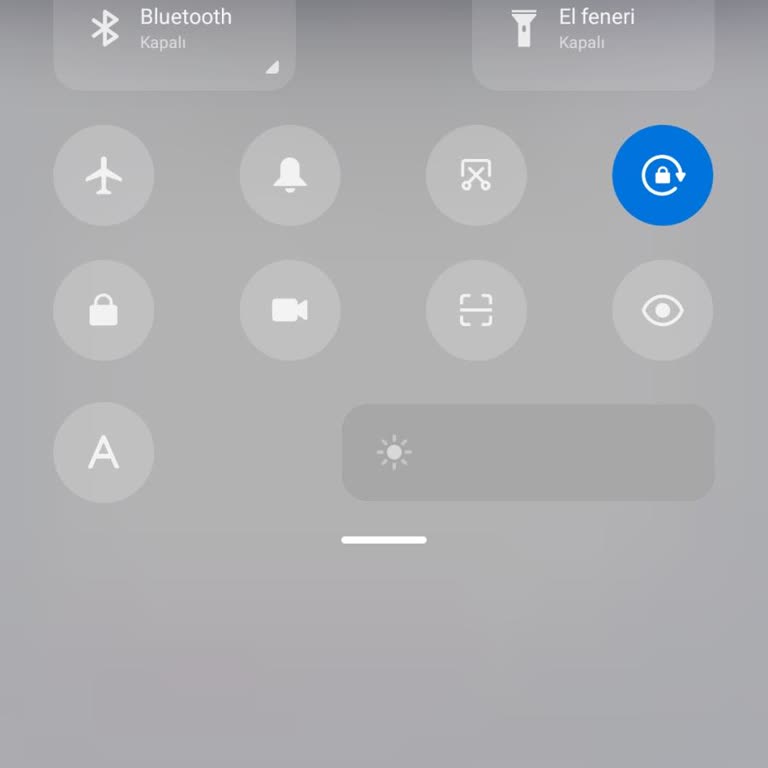Xiaomi Redmi Note 11 Pro Kontrol Paneli Çalışmıyor