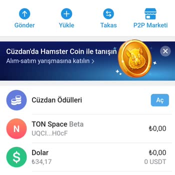 Hamster Kombat Telegram Tokenleri Gönderdim Deyip Göndermedi