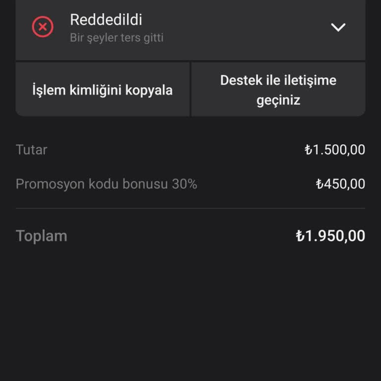 Binomo Yatırdığım Parayı Red Etti