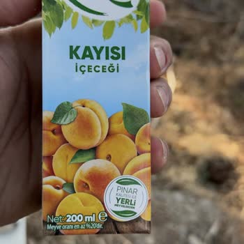 Pınar Su ve İçecek Meyve Suyu Kutularında Sadece Su Sorunu
