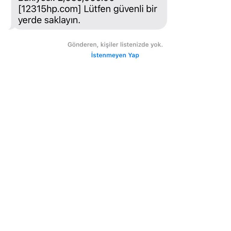 Meta 12315hp Gelen Mesaj