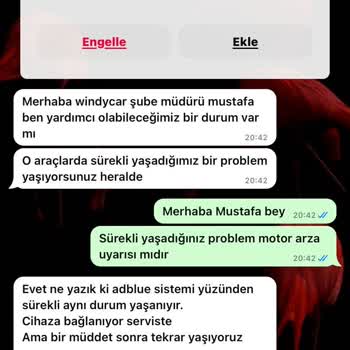 Windy Car Haksız Ödeme Alma Ve Evraka Müşteri Haricinde İmza Atma