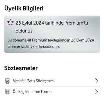 Vodafone Premium Üyeliğinde Çark Çevirme Hakkı Sorunu