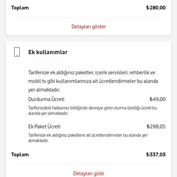 Vodafone Ek Paket Sorunu ve Bilgilendirme Eksikliği