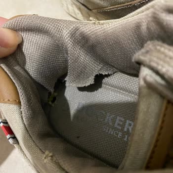 Dockers Erkek Spor Ayakkabısı İç Kumaşında Yırtılma