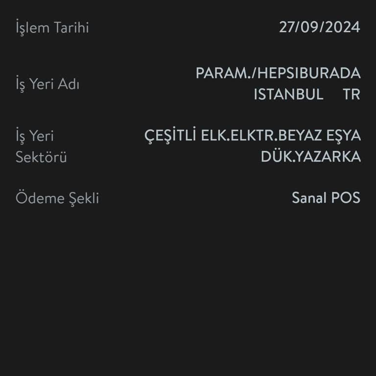 Hepsiburada İzinsiz Para Çekme