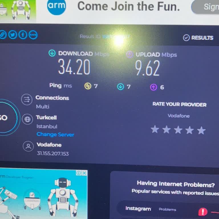 Vodafone İnternet Hizmetindeki Kesinti Ve Mağduriyet