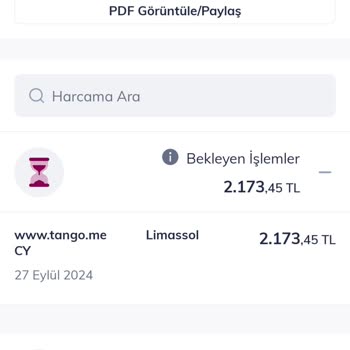 Tango Sitesinden Alınan Jetonlar Hesabıma Geçmedi