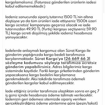 HE-QA by Esra Keskin Demir Heqa Anlaşmalı Olduğu Kargo Beyanına Rağmen Ücret Kesiyor.