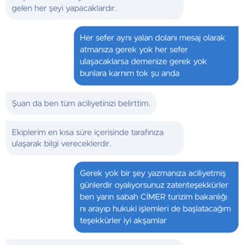 Obilet Hiçbir Şekilde Yardımcı Olmuyor
