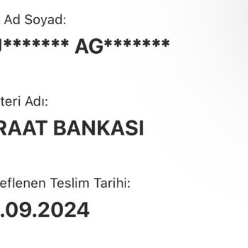 AGT Kurye İle Ziraat Bankası Kart Teslimatında Yaşanan Mağduriyet