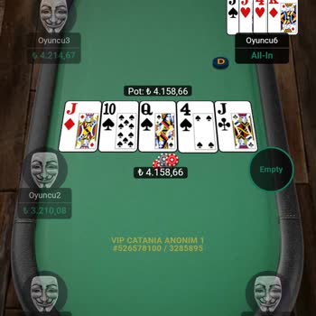 Poker Klas'ta Hile Ve Güvensizlik