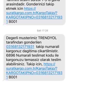 Sürat Kargo Teslim Edilmeyen Kargo