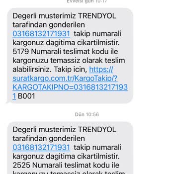 Sürat Kargo Teslim Edilmeyen Kargo