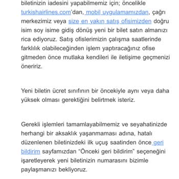 THY Pişmanlıktır! THY Pişmanlıktır!