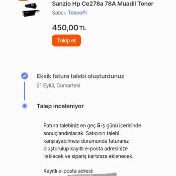 Hepsiburada Fatura Talebi Hakkında