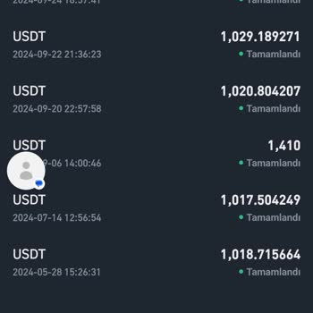 Binance TR'den 2139.ltd ye  USDT Yatırma Sorunu Ve Blokaj