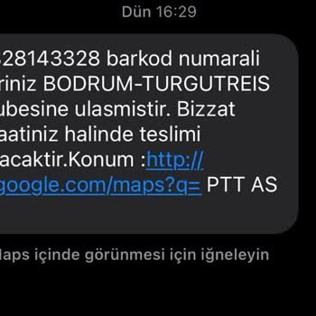 PTT Kargo PTT Pasaportumu Eve Teslim Olarak Ödeme Yapmama Rağmen Getirmedi