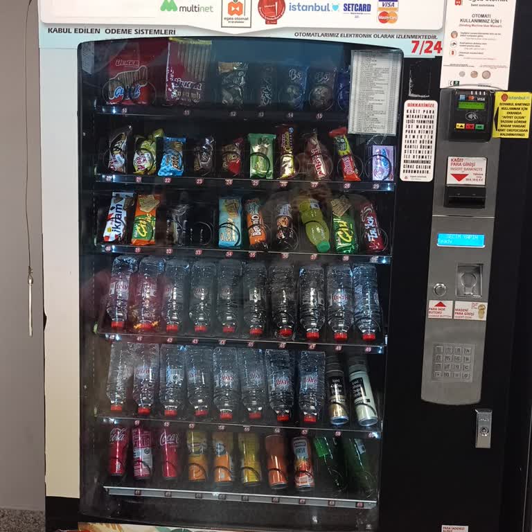 Egea Otomat Otomatik Satış Makinesi Şikayeti