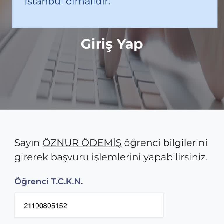 İstanbul Büyükşehir Belediyesi İkamet Adresi Sorunu Nedeniyle Burs Başvurusu Yapamıyorum