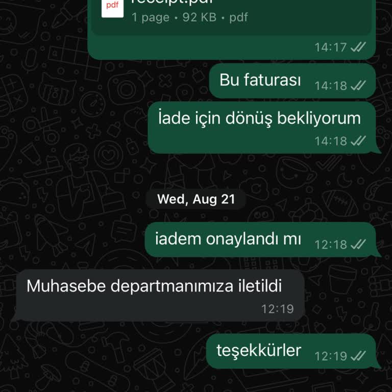 Melvien Giyim Hakkımı Helal Etmiyorum