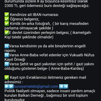 Burs Vaadiyle Dolandırıcılık Burs Başvurusunda Yaşadığım Güven Sorunu