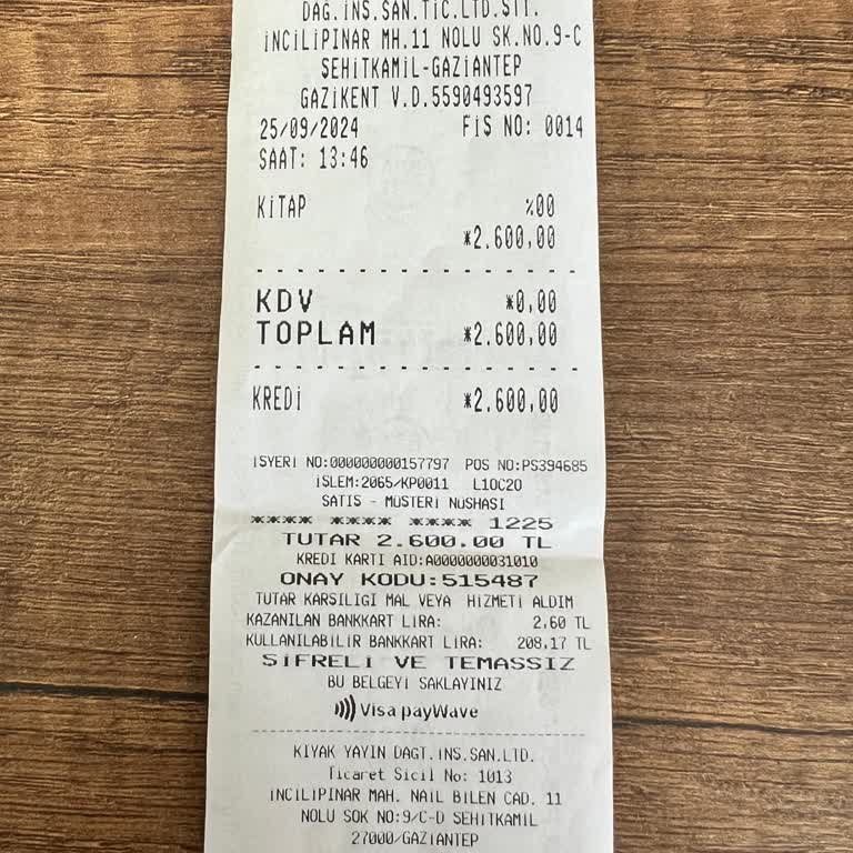 Kıyak Yayıncılık KDV Ödemiyor!