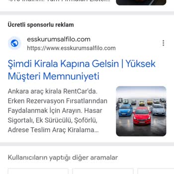 Essfilo Araç Kiralama Tarafından Yanıltıldım!