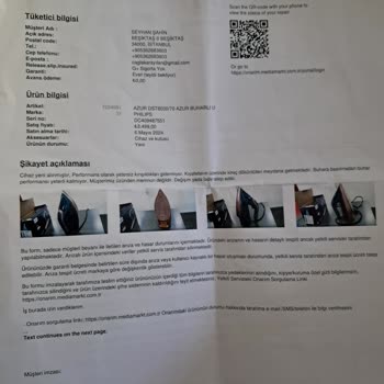 Media Markt Hatalı Ürünü İade Almıyor.