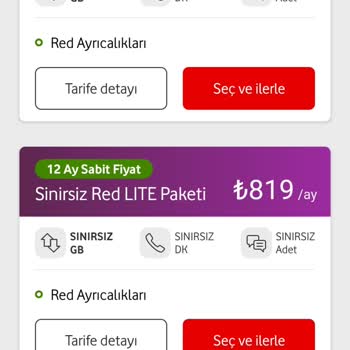 Vodafone Tarife Seçenekleri Yetersizliği ve Müşteri Hakları İhlali
