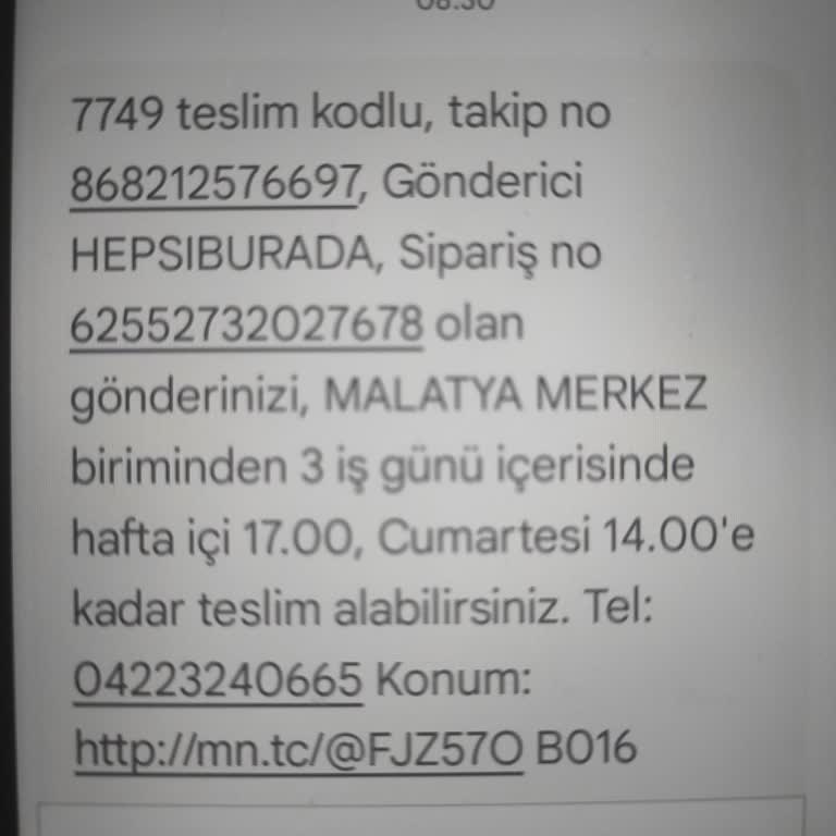 MNG Kargo Ürünü Adrese Teslim Yapmıyor