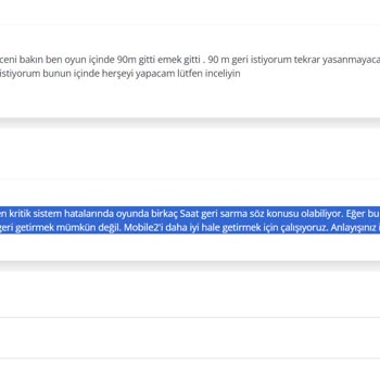 Mobile2 3 Saatlik Rollback