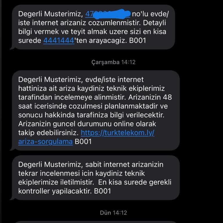 Türk Telekom Ev İnternetimde 6 Gündür Hizmet Yok