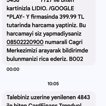 Lidio Uygulamasında Güvenlik Açığı Ve Yetkisiz Çekim Sorunu