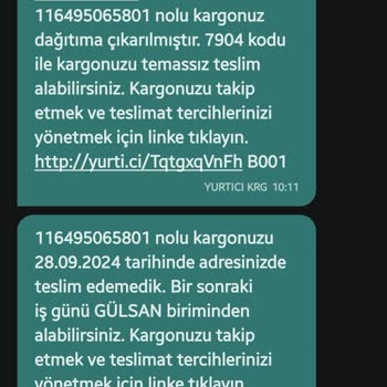 Yurtiçi Kargo Teslimat Mağduriyeti Kargo Görevlisi İhmali