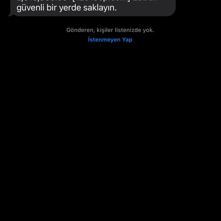 WhatsApp Finansal Hesap Ekleme Bildirimi