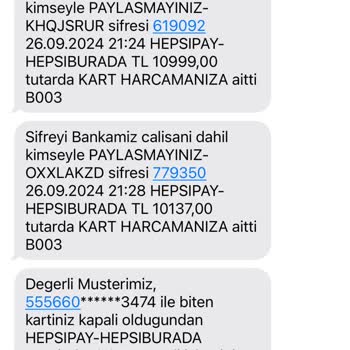 Hepsiburada Kredi Kartı Güvenliği Ve Müşteri Hizmetleri Sorunu