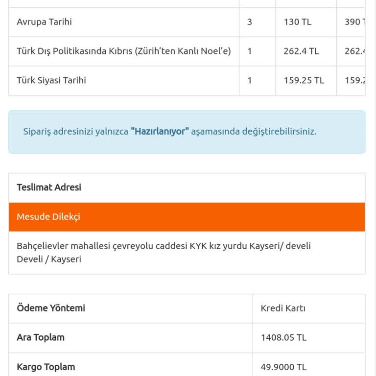 Bkmkitap Kitaplarım Hakkında Bilgi Alamıyorum.