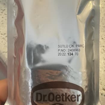 Dr. Oetker Bozuk Çikolata Parçacıkları
