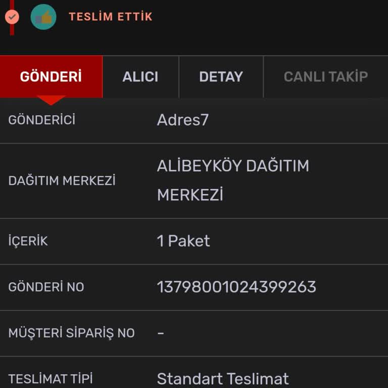 KARGOMsende Kargo Kayıp,3 Gündür Bulunmuyor.