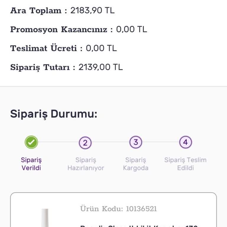 Gratis Kargom Hâlâ Yok