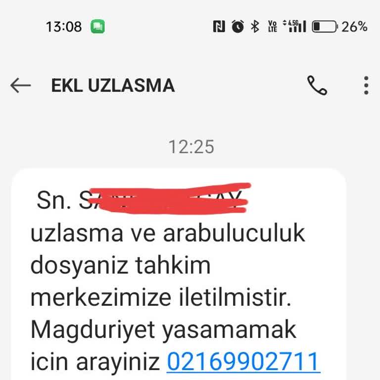 E.UZLASMA (SMS) Yanıltıcı Mesaj Ve Hukuk Dışı İşlemler Hakkında