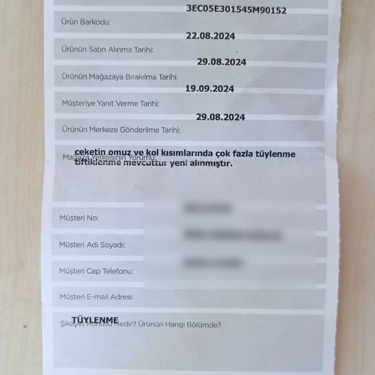 D'S Damat Takım Elbise Tüylenme Ve Tiftiklenme Sorunu