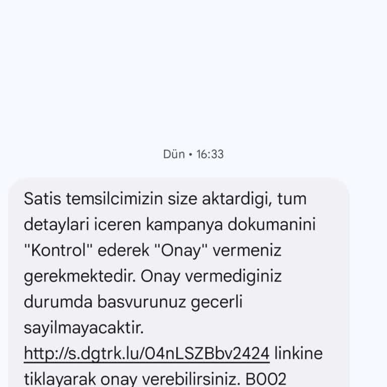0850 484 09 55 Sözde Müşteri Hizmetleri-Gerçeğe Aykırı Bilgilendirmeler